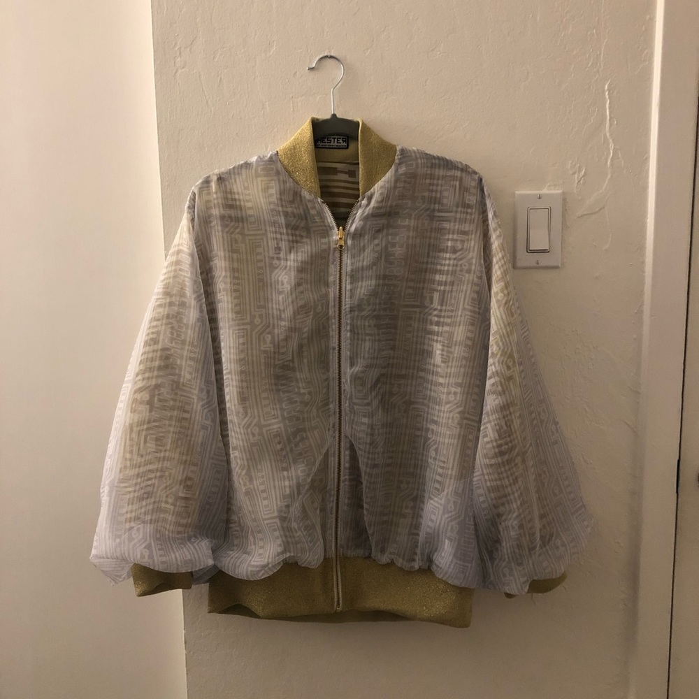 Hester Sunshine Reversible Bomber Jacket - M/L